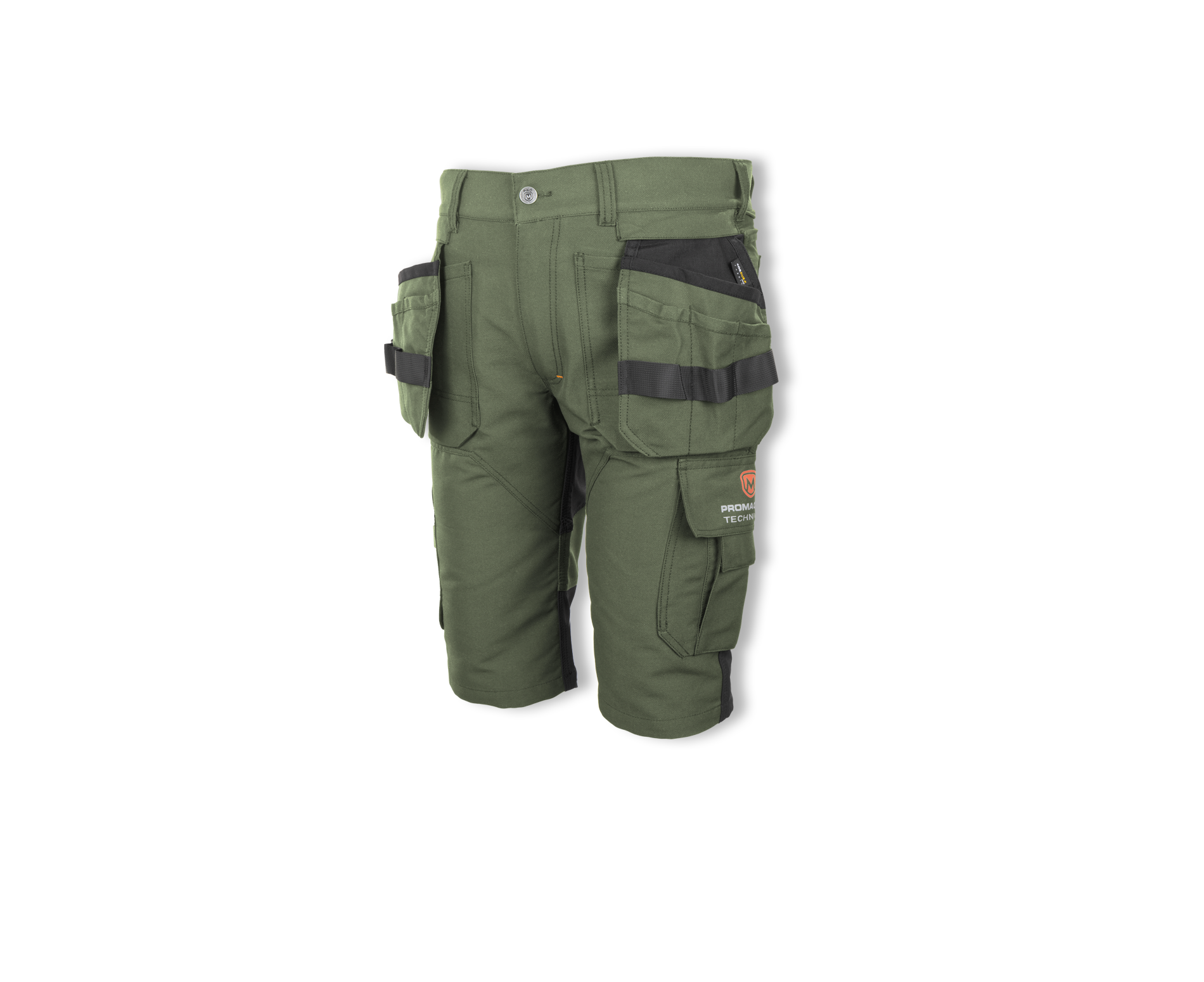Pracovné strečové pánske kraťasy EREBOS Shorts green Veľkosť: 54