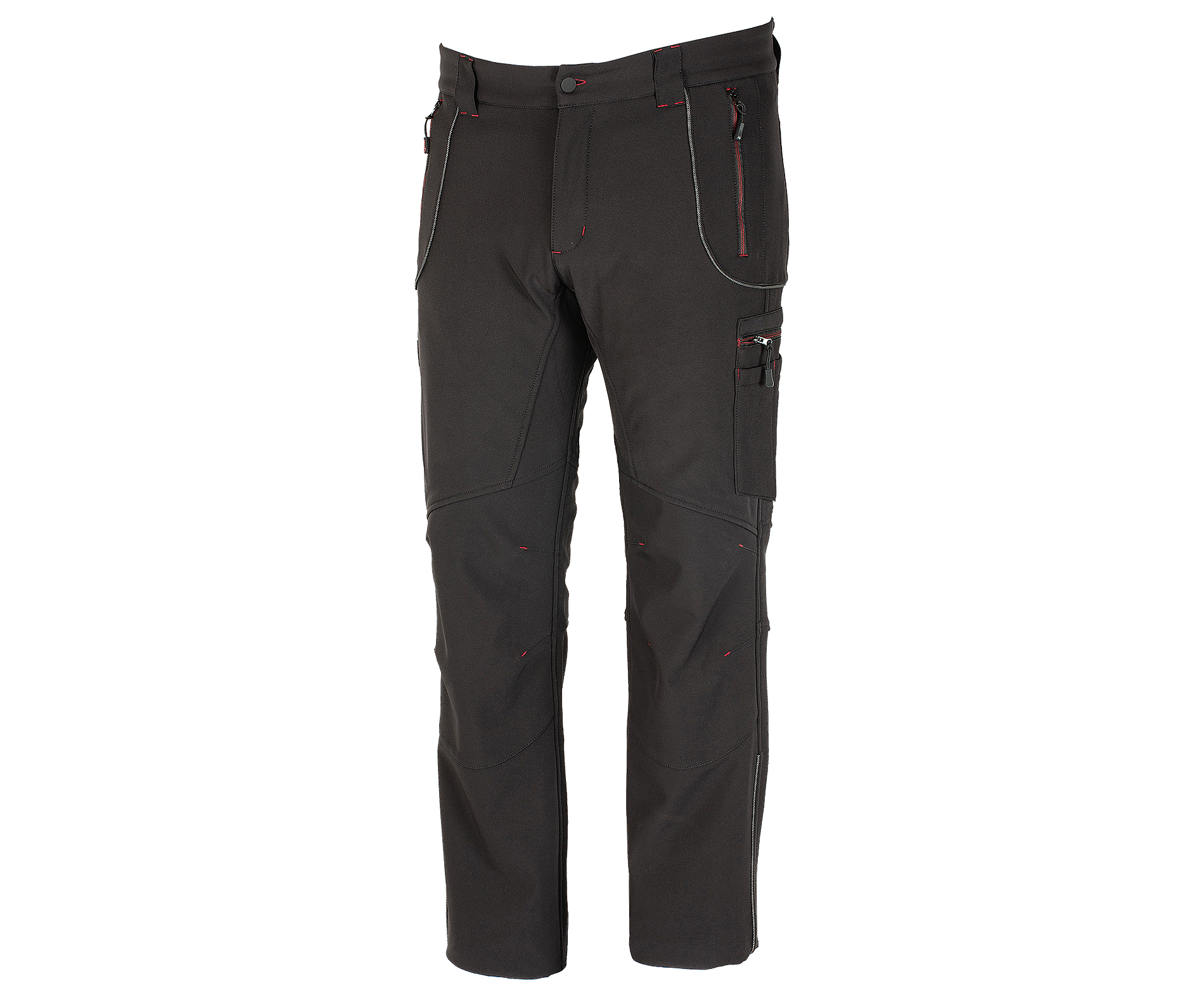 Zateplené softshellové pánske nohavice SOLON Trousers black Veľkosť: 60