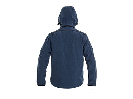 Softchellová bunda DURHAM, pánska, modro-čierna Veľkosť: 3XL
