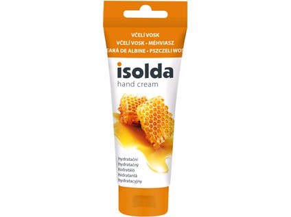 Krém na ruky ISOLDA, včelí vosk, 100ml