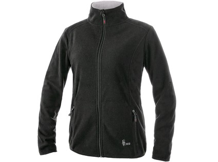 Dámska fleecová mikina GRANBY LADY, čierna Veľkosť: 3XL