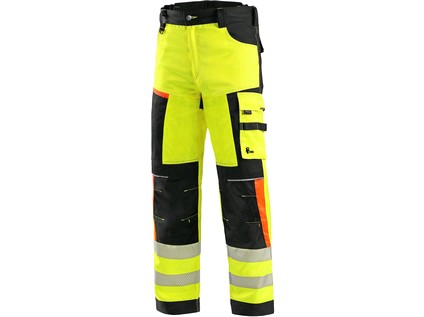 Reflexné nohavice CXS BENSON pánske, žlto-čierne Veľkosť: 58