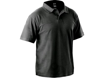 Pracovná polokošeľa s krátkym rukávom MICHAEL, čierna Veľkosť: 2XL