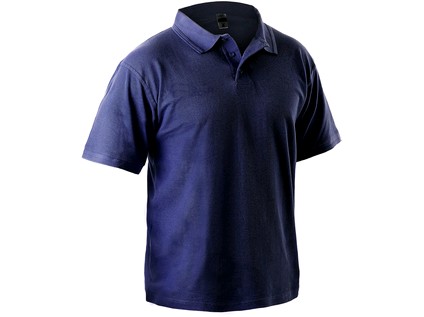 Pracovná polokošeľa s krátkym rukávom MICHAEL, tmavo modrá Veľkosť: 2XL