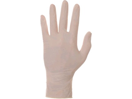Pracovné jednorázové rukavice CXS BERT, latexové Veľkosť: 7