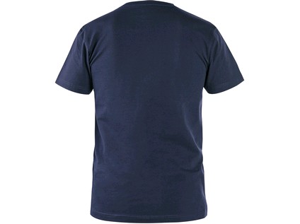 Pracovné tričko CXS NOLAN, krátký rukáv, tmavo modré Veľkosť: 3XL