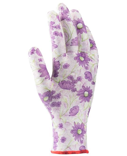 Záhradné rukavice IRIS č. 07 na stojan, polomáčané