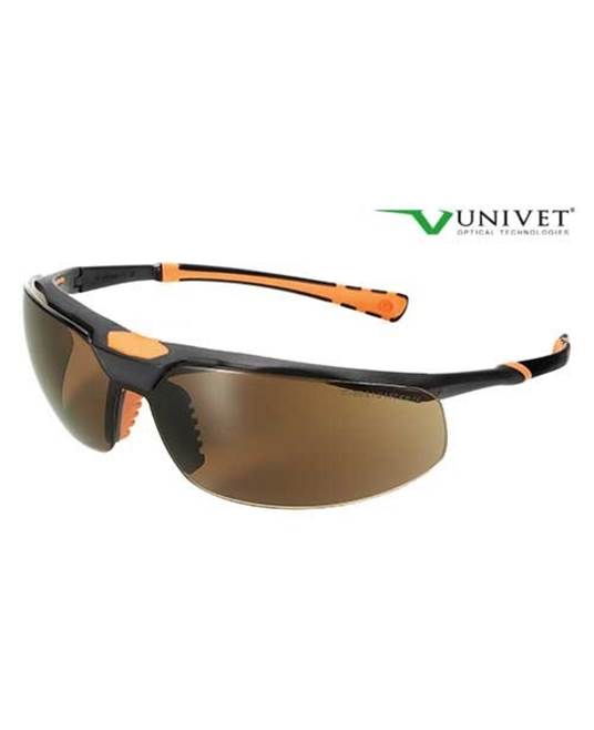 Ochranné okuliare UNIVET 5X3 amber 5X3033309
