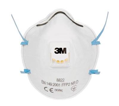 Ochranný respirátor 3M 8822 - FFP2 s výdychovým ventilčekom