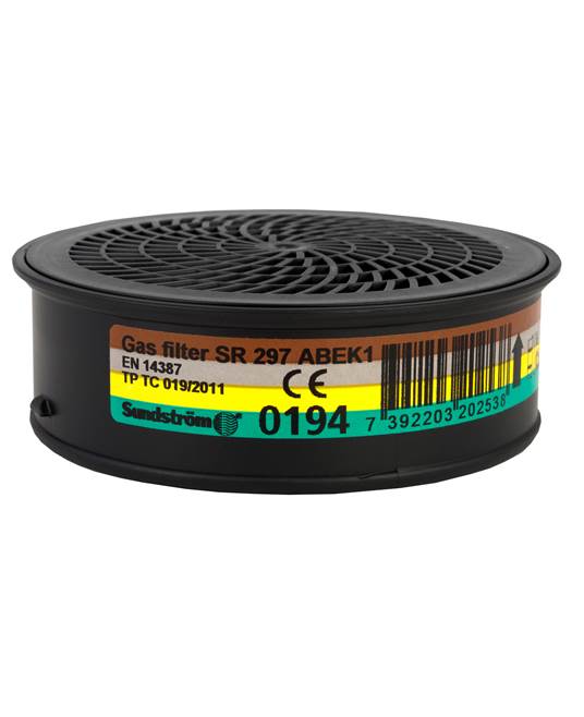 Ochranný filter SUNDSTRÖM SR 297 ABEK1 - pre polomasky a celotvárové masky