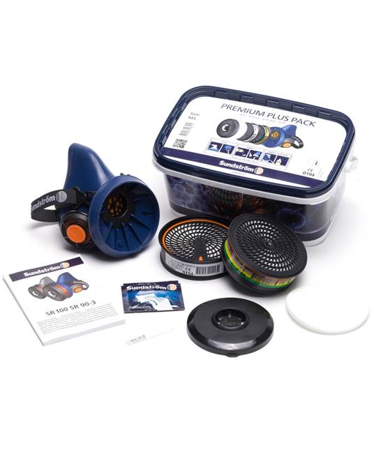 Ochranná polomaska Premium Plus Pack-SR 100/SR 297 A1/SR 510/SR 221/předfiltr