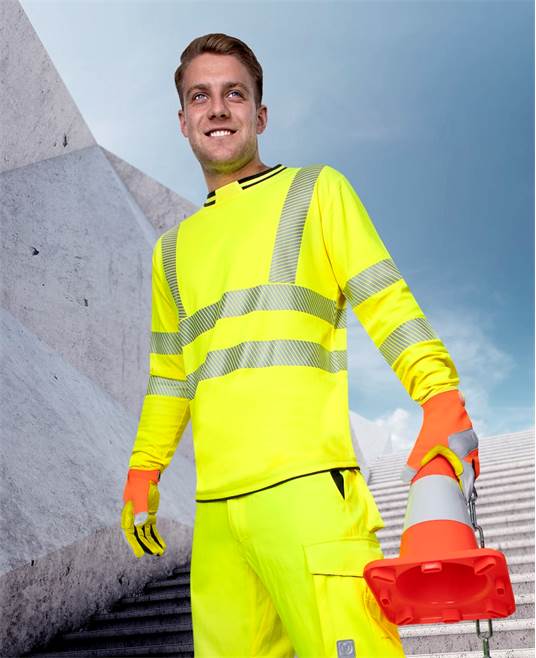 Reflexné tričko s dlhým rukávom ARDON SIGNAL hi-viz žlté Veľkosť: XXL