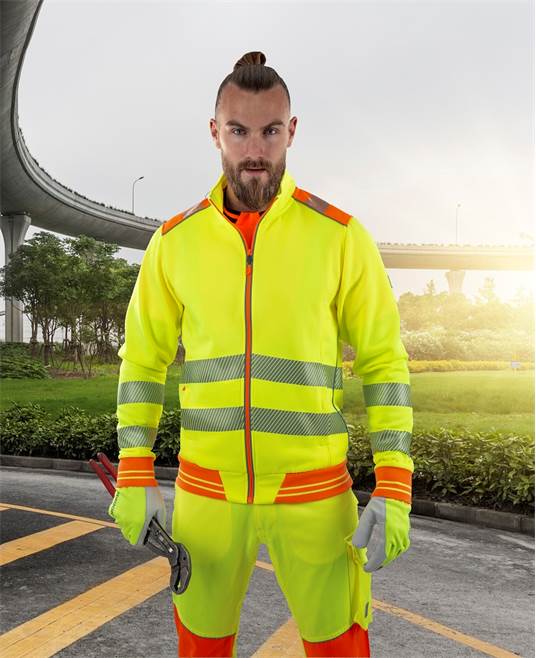 Reflexná mikina ARDON SIGNAL žltá Veľkosť: M