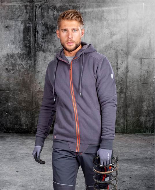 Pánska mikina ARDON M003 sivo-červená Veľkosť: 2XL