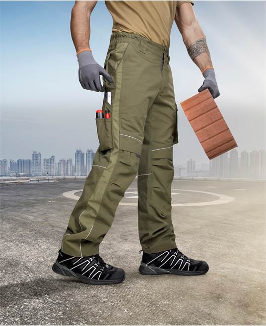 Montérkové nohavice do pása ARDON URBAN+ khaki skrátené Veľkosť: XL