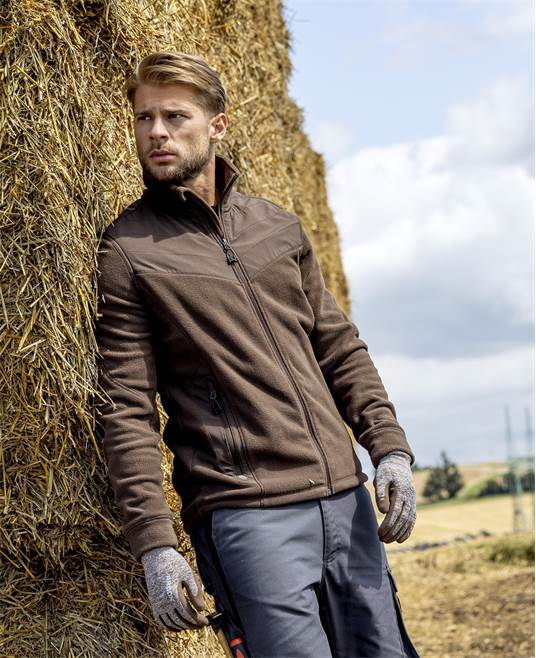 Softshellovo-fleecová mikina ARDON SoftFLEECE COMBO ARDON hnedá Veľkosť: 2XL
