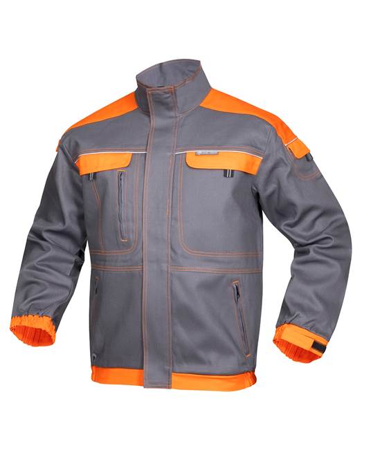 Montérková blúza ARDON COOL TREND sivo-oranžová Veľkosť: 5XL