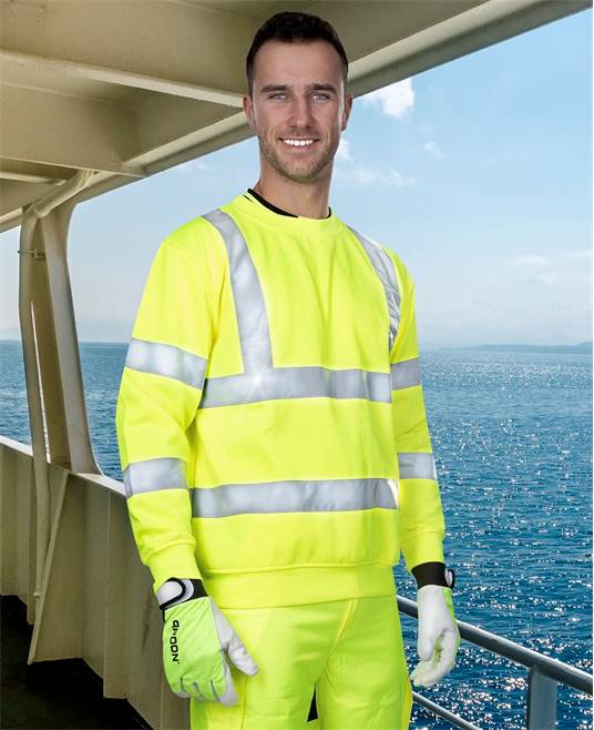 Reflexná mikina hi-viz žltá ARDON REF301 Veľkosť: XXXL