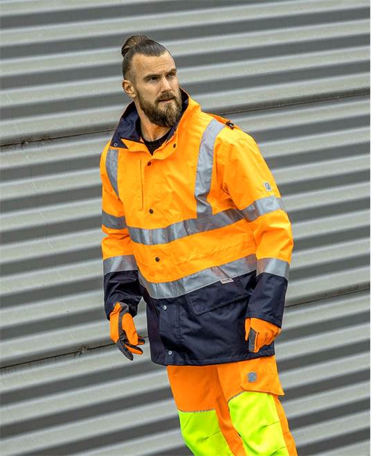 Zimná reflexná bunda ARDON HI-VIZ 4v1, oranžová Veľkosť: XL