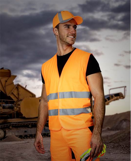 Reflexná vesta oranžová ARDON BOLT Veľkosť: 4XL-5XL
