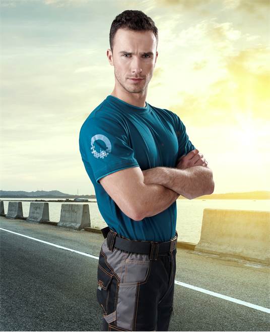 Bavlnené tričko pánske ARDON 4TECH blue Veľkosť: XXXXL