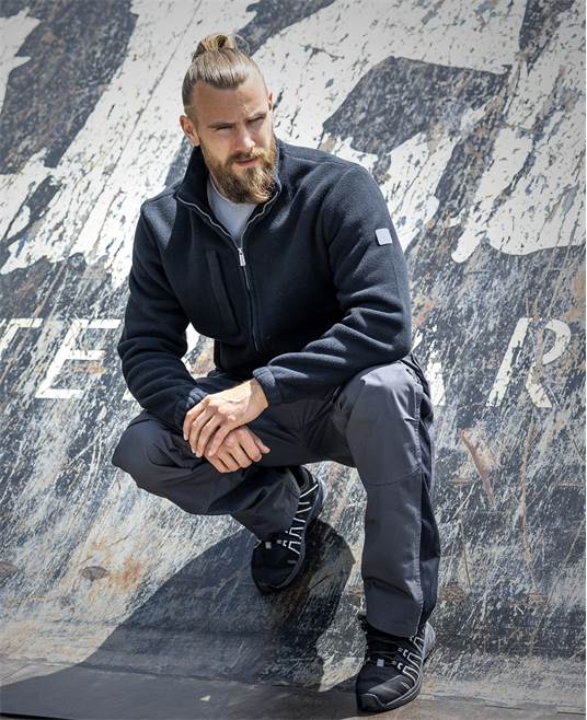 Fleecová mikina ARDON Polar 450, čierna Veľkosť: XXXL
