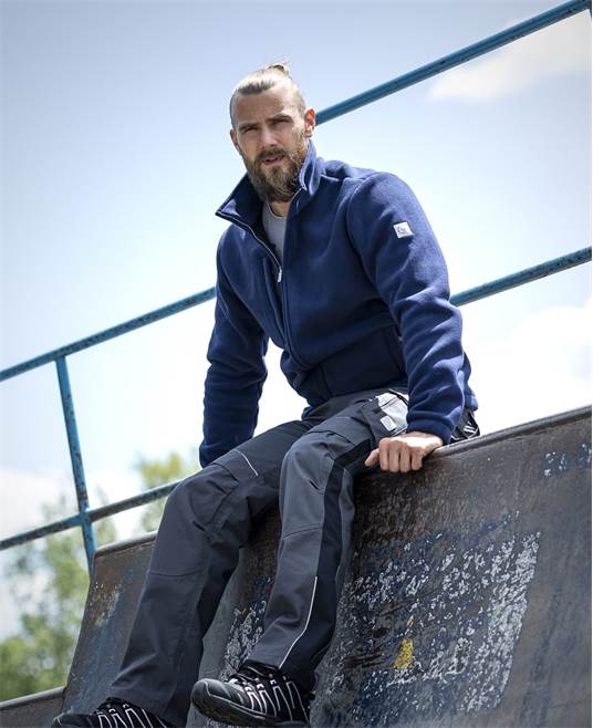 Fleecová mikina ARDON Polar 450, modrá Veľkosť: S