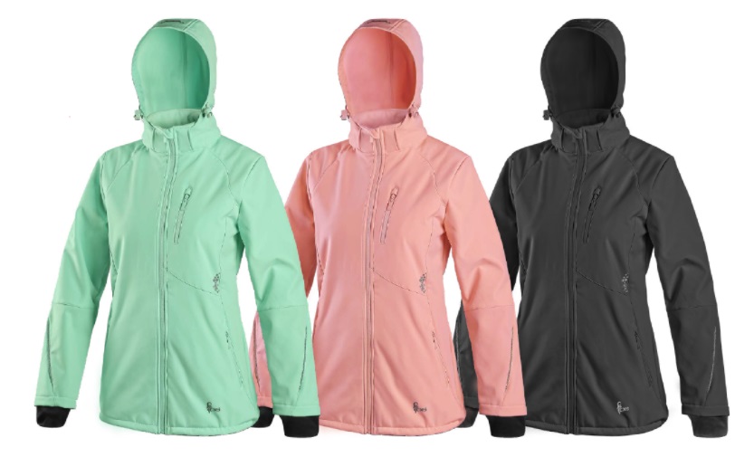 NEVADA dámska softshellová bunda Veľkosť: 2XL, Farba: Marhuľová