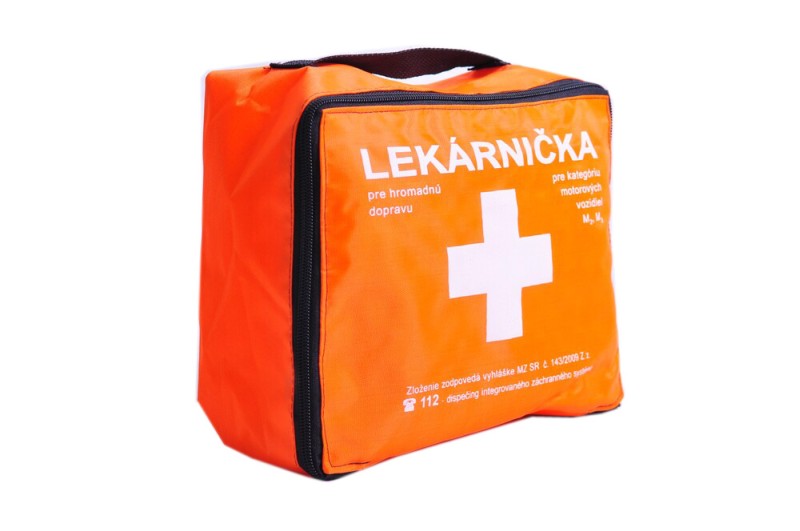 LEKÁRNIČKA PRE HROMADNÚ DOPRAVU - textilný obal