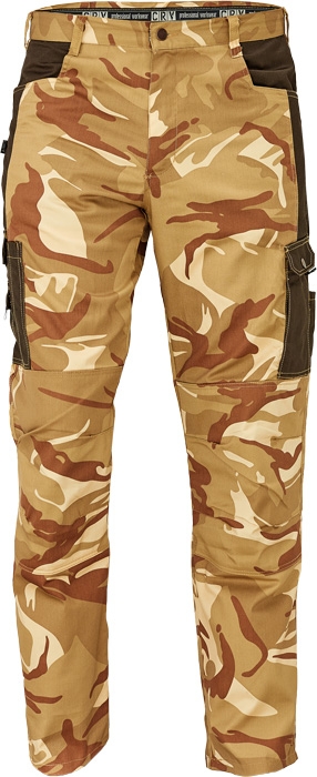 CRAMBE nohavice do pása (CRV) Veľkosť: 3XL, Farba: Maskáčová