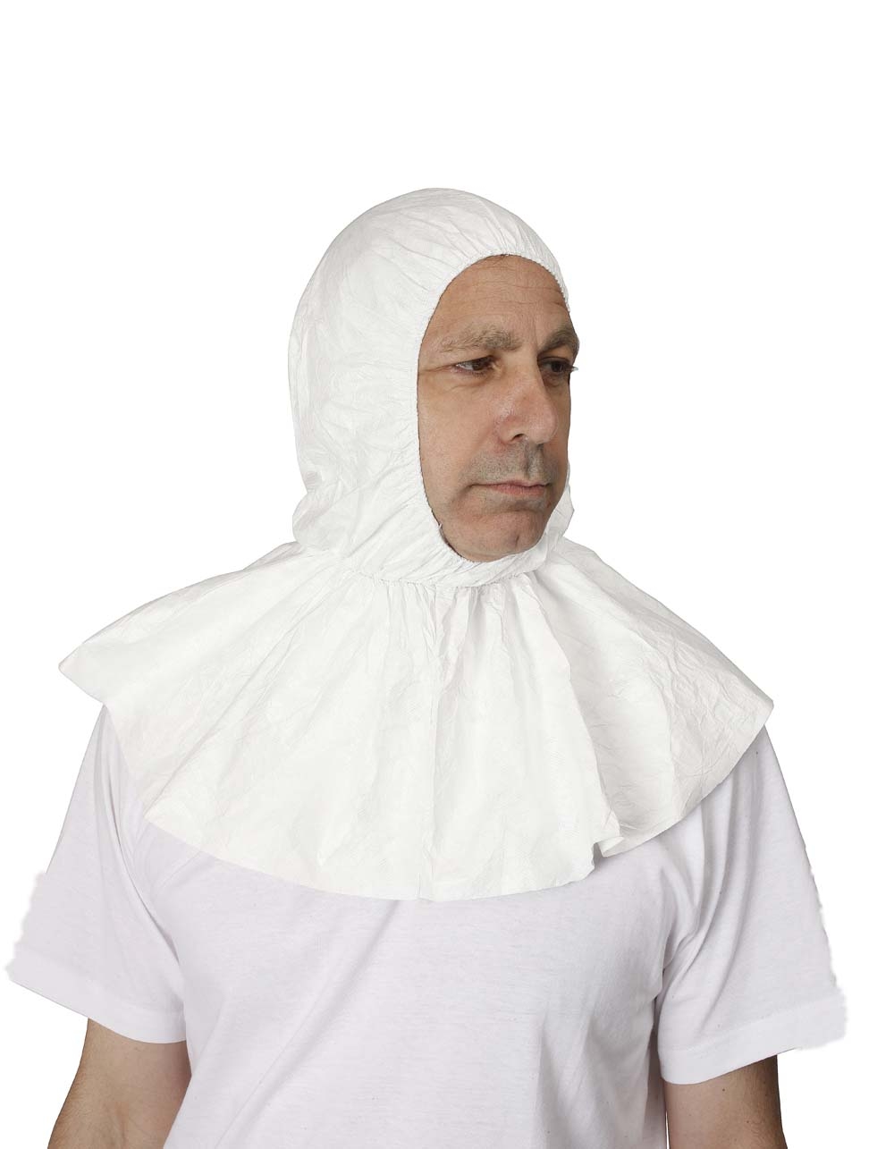 Ochranná kapucňa TYVEK (CRV) Veľkosť: uni, Farba: Biela