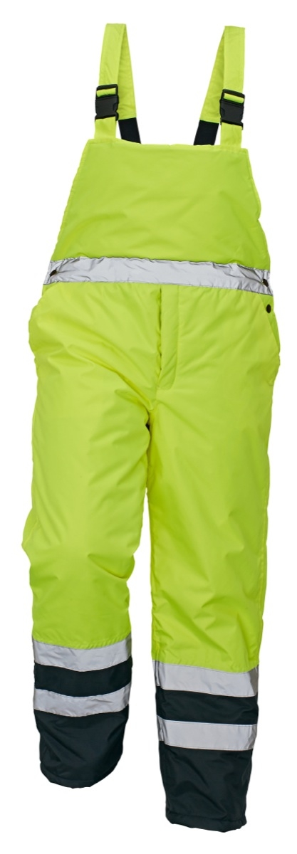 Zimné výstražné nohavice na traky PADSTOW (CRV) Veľkosť: M, Farba: HI-VIZ žltá