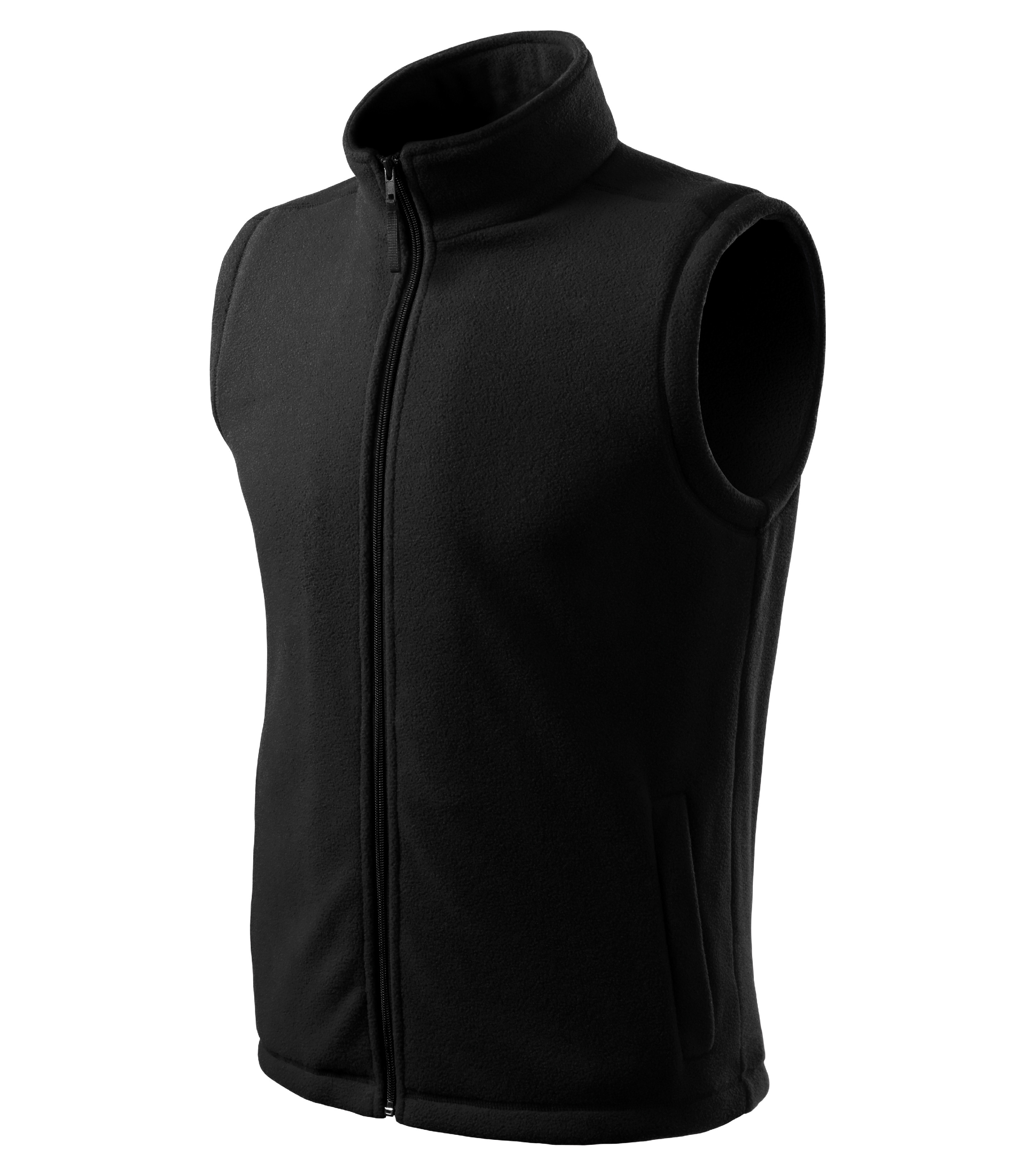 Fleecová vesta MALIFNI NEXT unisex Veľkosť: 2XL, Farba: Čierna