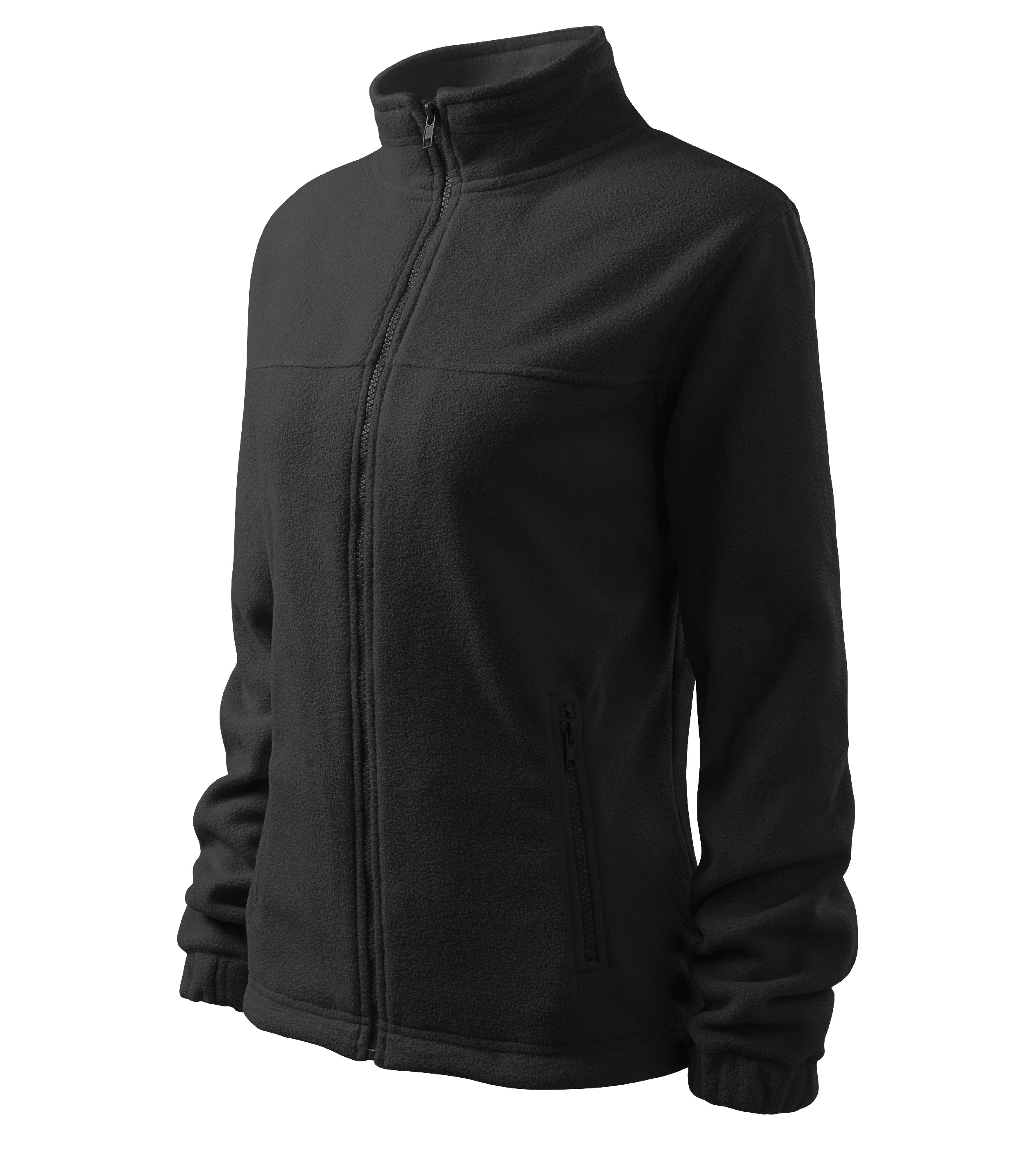 Dámska fleecová mikina MALFINI Veľkosť: XS, Farba: ebony gray