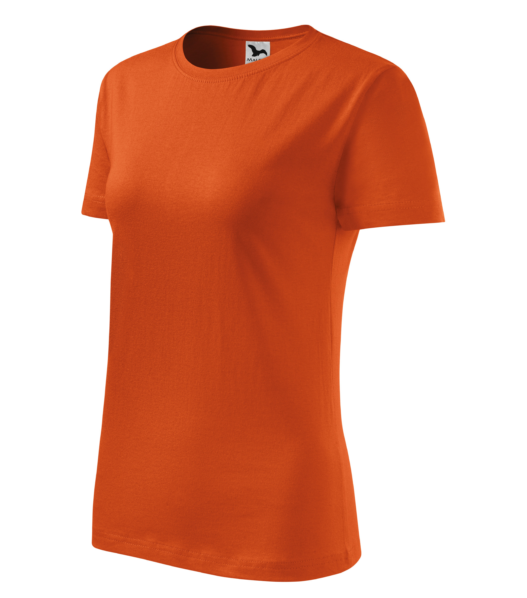 Dámske pracovné tričko MALFINI Classic New tričko Veľkosť: S, Farba: Oranžová