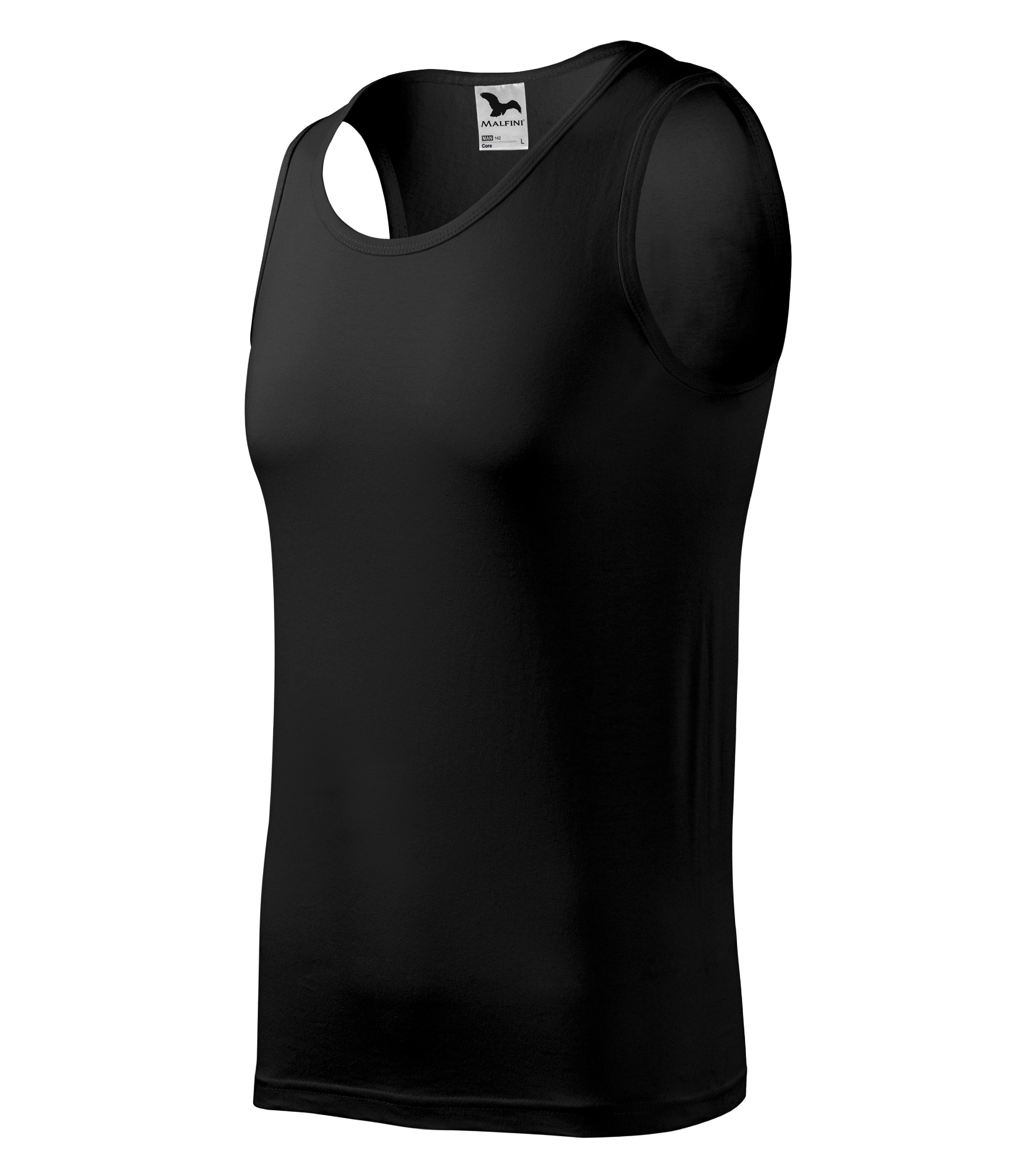 Pánske pracovné tielko MALFINI Core top Veľkosť: 2XL, Farba: Čierna