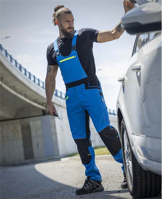 Montérkové nohavice na traky ARDON 4XSTRETCH Veľkosť: 54, Farba: Tmavošedá
