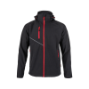 FORCE Jacket black/red (Velikost S 44-46)