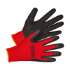 MANOS Gloves black/red (Velikost S 7)