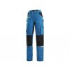 Dámske montérkové nohavice CXS STRETCH, dámske, stredne modro - čierne (Veľkosť 58)