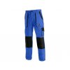 Pracovné montérkové nohavice do pása CXS LUXY JOSEF, pánske, modro-čierne (Veľkosť 68)
