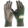 Protiporézne pracovné rukavice MAXICUT 34-450, polomáčané