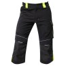 Nohavice 3/4 ARDON®NEON čierno-žlté