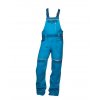 Montérkové nohavice s náprsenkou ARDON®COOL TREND stredne modré