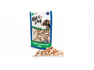 KIDDOG MINI králičí sendvič 80 g