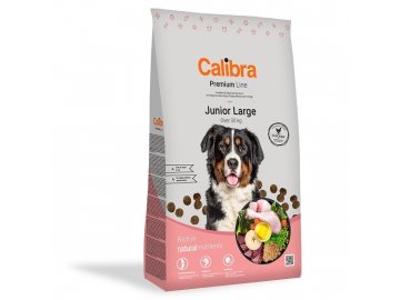 Calibra Dog Premium Line Junior Large 12kg  + Dáreček k objednávce