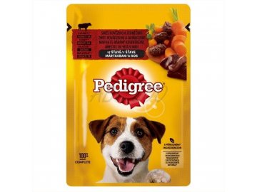 pedigree kapsicka s hovezim a jehnecim ve stave 100 g