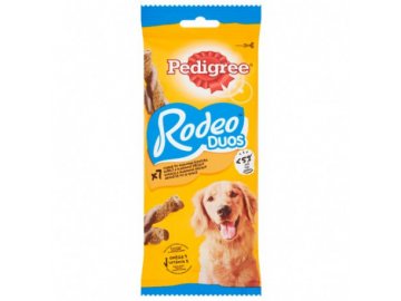 pedigree pochoutka rodeo duo kure a slanina 123g