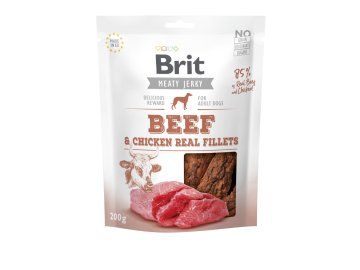 Brit Jerky Beef Fillets 200g