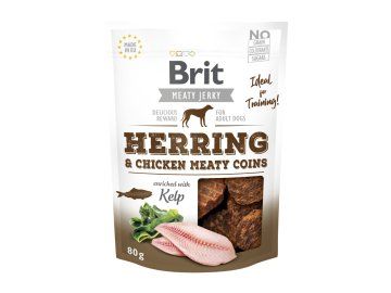Brit Jerky Herring Meaty Coins 80g